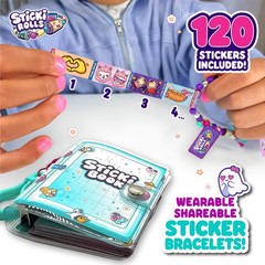 Sticki Book – Wearable & Shareable Toy Sticker Bracelet + Collection Sticki B…