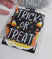 Halloween 6 Pk Craft Stickers Paper 8.5×11 Diecuts Scrapbooking Party Decor Lot