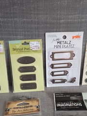 Lot 21 Packs Metal Stickers Embellishments Scrapbooking Craft Accents b101