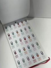 Happy Planner Sticker NURSE 1078 Pieces Me & My Big Ideas Barely Used