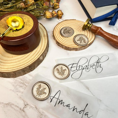 25Pcs Wax Seal Stickers Handmade Envelope Seals Self Adhesive Wax Stickers for W