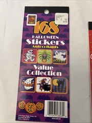 Lot Of 3 Sticker Books 168 PMG Halloween Unused 326 PMG Christmas Holiday NEW