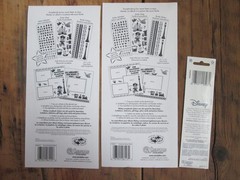 NEW Sandylion Sticker Lot Disney Theme Park Mickey Mouse Sheet Border Pluto