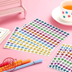 Lincia 1200 Pcs Star Glitter Stickers