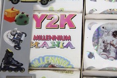 Vintage Millennium Y2K Stickers NEW Old Stock Computer Bug FunFax Novelty gift