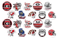 Bottle Cap Images (25mm) 1″ ~ Precut ~ Bulldogs Inspired Images ~ USA seller