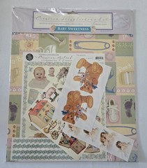 Michel&Company Creative Scrapbooking Kit,Baby Sweetness,6 12×12 Pages,Made in US