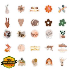 CAKOLINK 50 Vintage Aesthetic Stickers