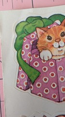 Vintage Current Inc Stickers Christmas Critters Stickers Animals 1 Sheet READ