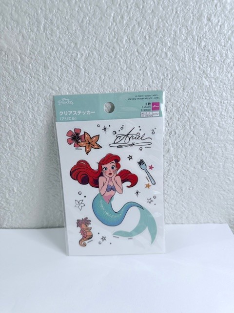 Brand New Disney Little Mermaid 3 Sticker Sheets 4″ by 5.5″