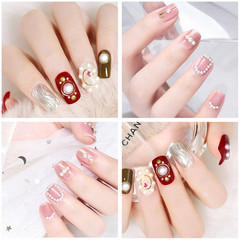 990 Pieces Self-Adhesive Pearl Stickers Flat Back Pearl Stick on White Pearl App