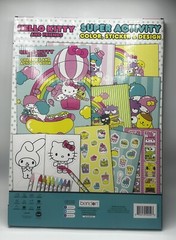 Hello Kitty color, sticker, and activity set