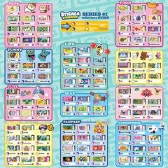 xouyhzy Creative Sticky Rolls Bracelet Making Kit for 80 Rolls, Pink