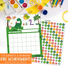 Star Sticker Chart for Kids Behavior -25 Toddler Sticker Reward Chart Incentives