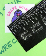 Grape Jelly Scented Grape Going Trend Scratch & Sniff Retro Sticker