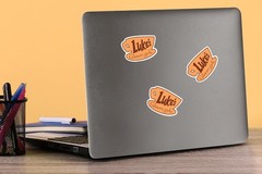GILMORE GIRLS LUKE’S DINER DIE CUT VINYL 50 CT STICKER PACK
