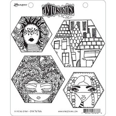 Dylusions Head Start Ryan Reaveley Ranger Stampa People Mixed Media Altered Art
