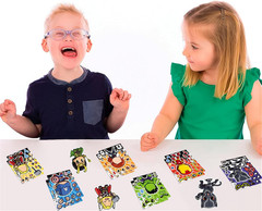 24 Sheets Make Your Own Superhero Stickers for Kids, Art Craft Party Supplies