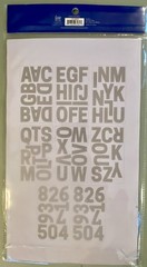 DE-STASH Alphabet Stickers! 35+ Sheets! Sticko, Recollections, Joy Marie, Etc