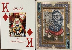 Alice in Wonderland Single Swap Playing Cards -Lot of 18 Cards Themed