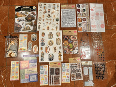SCRAPBOOK ANGELS THOMAS KINKADE RELIGIOUS BABY STARS 300 LOT STICKERS CRAFT NEW