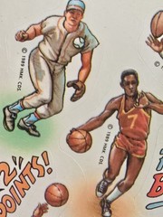 NOS Vintage Hallmark 1989 Stickers SPORTS Baseball Football Soccer