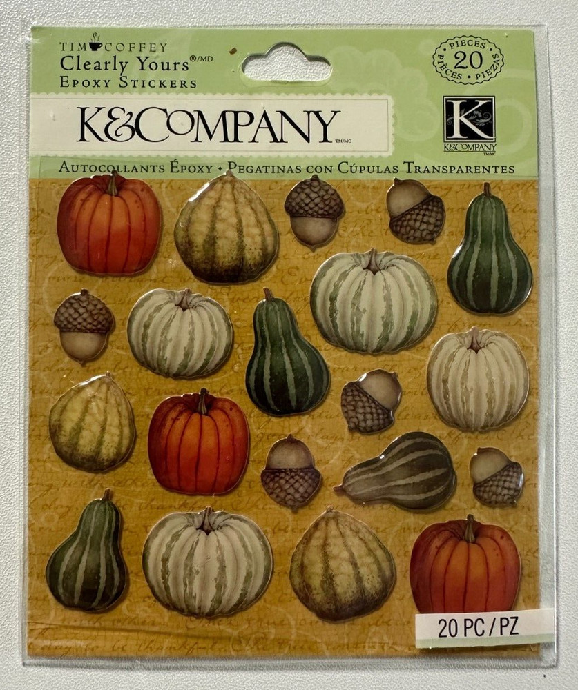K & Company Clearly Yours Epoxy Stickers-Tim Coffey, Elizabeth Brownd, Americana