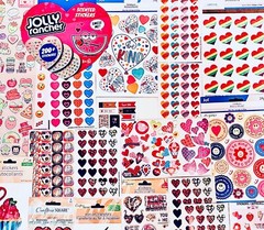 979+ STICKERS Smiley Faces Hearts Stars Rainbows Unicorns Princess WHOLESALE
