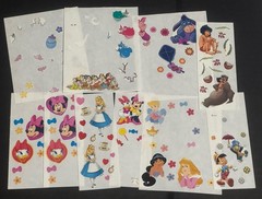 Scrapbooking Lot Disney Mickey Mouse Winnie The Pooh Princesses Sticker & Pages