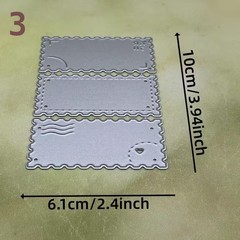 Small Office Envelopes Snail Mail Postcards YOUCHOOSE Metal Die Cutting Cut Dies