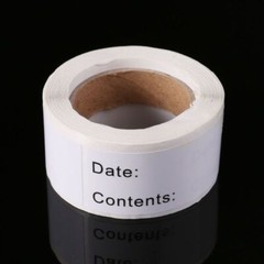 125pcs/roll Home kitchen Storage Labels Refrigerator Freezer Adhesive