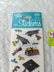 2 Brand New Packages Graduation Scrapbook Stickers, Frances Meyer, Dimensions
