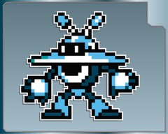 GALAXY MAN Sprite from MEGA MAN Vinyl Decal #1 Car Truck Laptop Sticker