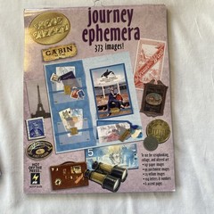 HOTP Sarabooks & Paper Pizazz Scrapbook or Junk Journaling Fiber Pack, Paper Kit