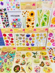 400 STICKER Lot, Sandylion Hallmark Crafters Corner American Greetings Eureka