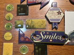 Scrap Booking Embelishments. Assorted Sentiments. Stickers (C1B57)