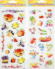 ~NEW~GROUP OF SEVEN~STICKER KING AND BEST CREATION CARD-MAKING STICKER SETS~
