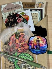 Blind Date with a Fiction book kit,Perfect gift for her or yourself