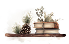 Bookworm Themed: Scrapbooking PNG Sticker Printables DIY Diary Planner Decor Fun