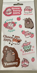 6 Pusheen The Cat 4 Page Decal Books (each book contains 34 decals)