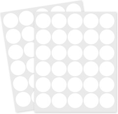 1 Inch round Label Removable Color Code Dot Stickers,Garage Sale Sticker Price T
