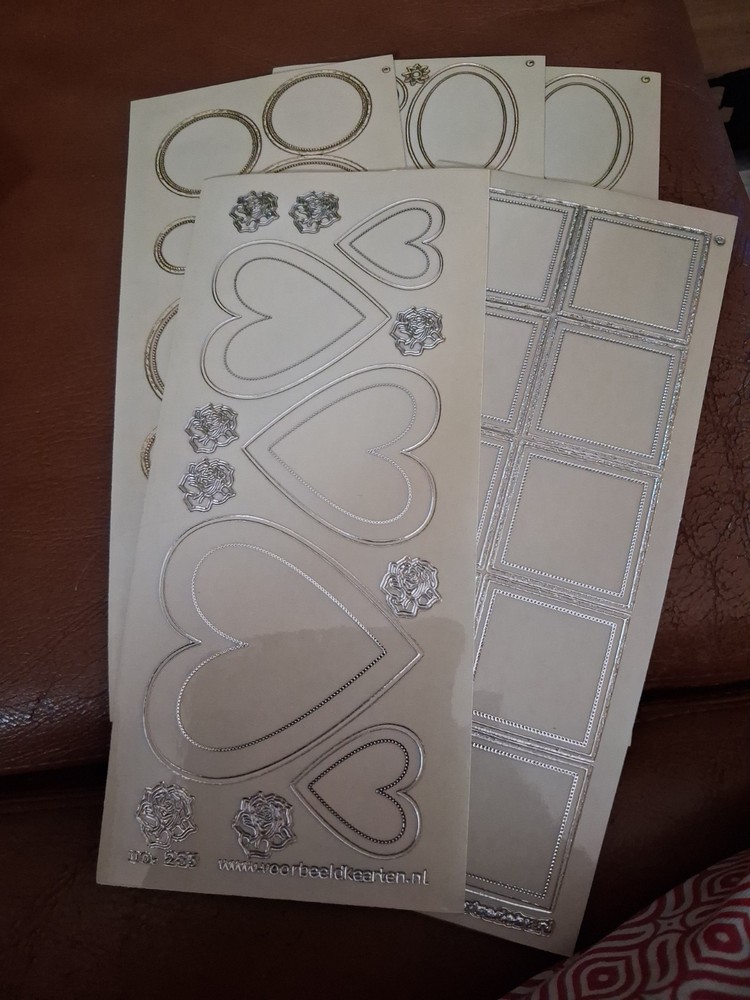 5X STICKERS SCRAPBOOKING NEW (ST1460) MIX TRANSPARENT