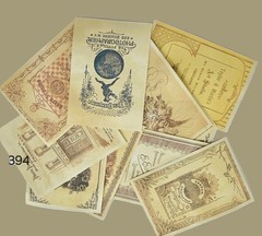 Vintage Style Cabinet Cards Supplies Scrapbooks Junk Journal 394