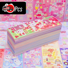 200pcs Cute Kawaii Stickers Set for Kids Scrapbook Journal Diary Decor
