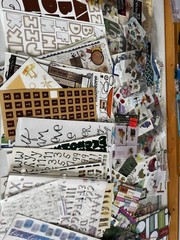 HUGE Lot of 1000s of Scrapbooking Embellishments, Stickers, Die cuts, etc. KIDS
