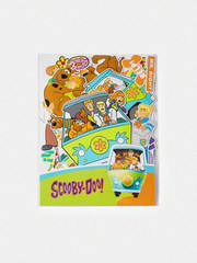 Scooby Doo Cute Cartoon Licensed Adhesive Stickers – Pack of 45