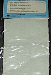 Vintage Smurf Puffy Stickers Sheet 1980 Peyo Assortment #2 Still Sealed READ
