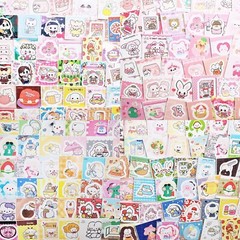 100 pcs random Korean high quality kiss cut sticker lot, kpop photocard stickers
