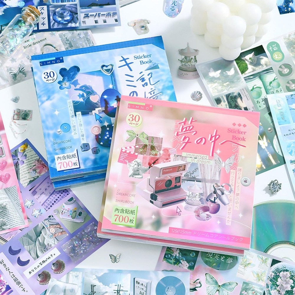 Dreamcore Japanese Aesthetic 14.6 X 10.7 X 1.0 Centimeters, Dream Memory 2in1