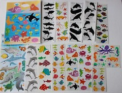 Mrs. Grossman sticker sheet You Choose – Ocean Fish